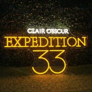 Neon Clair Obscur Expedition 33