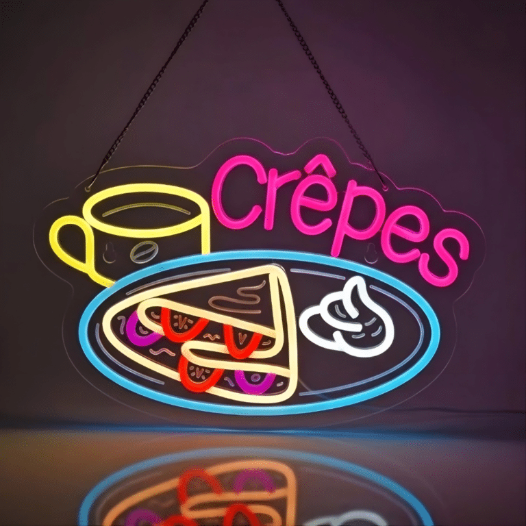 neon crêpes