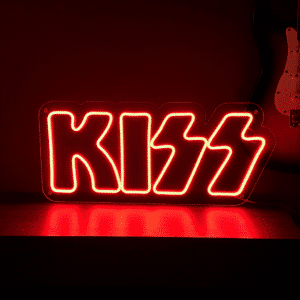 Neon Logo Groupe KISS