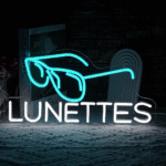 neon magasin lunettes