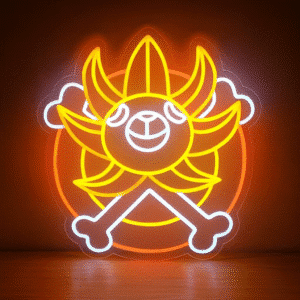 Neon Thousand Sunny One Piece
