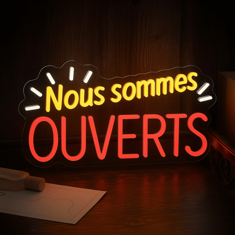 nous sommes ouverts