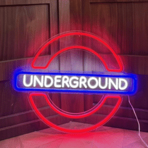 Neon Métro Londres