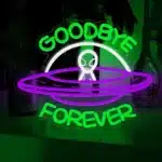 Neon Goodbye Forever Soucoupe Volante 2