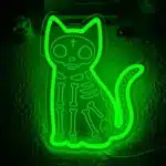 Neon Chat Squelette 2