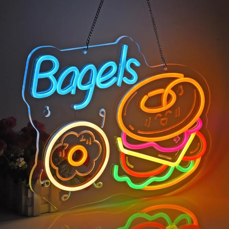 Neon Bagels 1