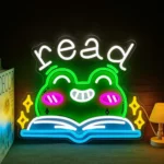 Neon Read Grenouille 2
