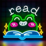 Neon Read Grenouille 1