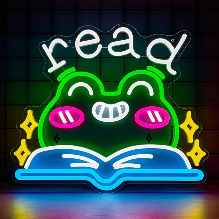 Neon Read Grenouille 1