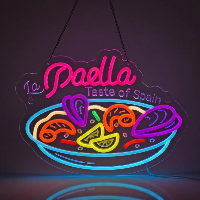 Neon Paella 1