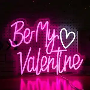 Neon Be My Valentine 1