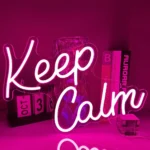 Neon Keep Calm 1