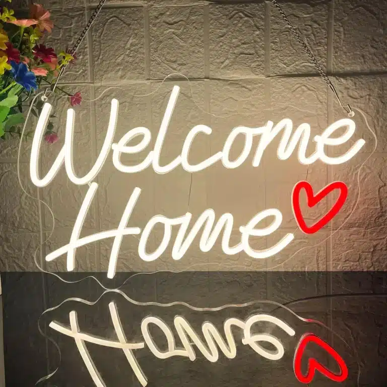Neon Welcome Home 1