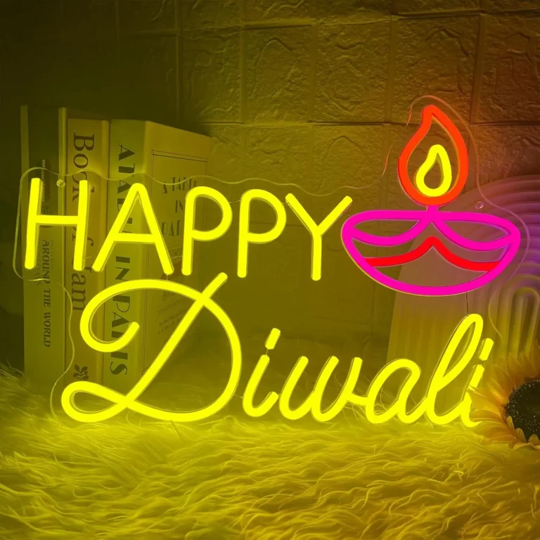 Neon Happy Diwali 1