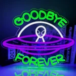 Neon Goodbye Forever Soucoupe Volante 1