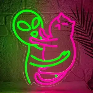 Neon Alien Chat 1