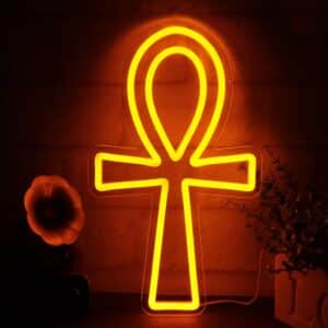 Neon Ankh Égyptien