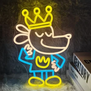 Neon Dog Man 1