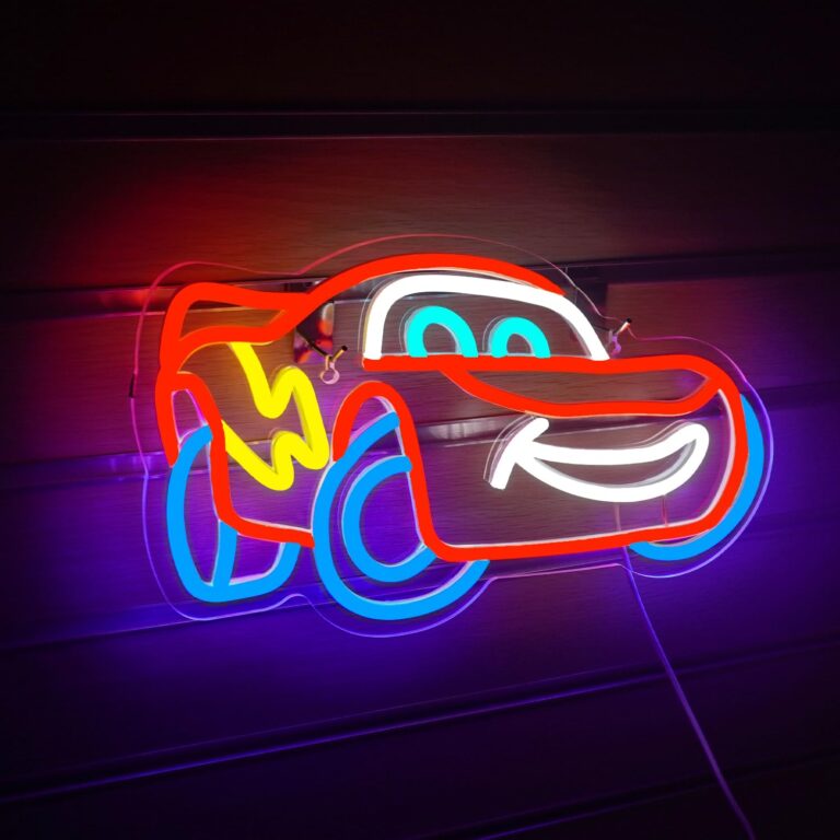 Neon Flash McQueen Cars 2