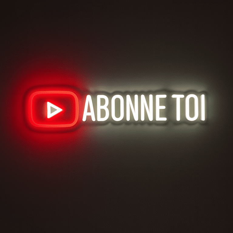 neon abonne toi youtube