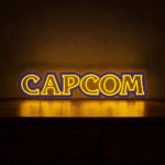 neon logo capcom