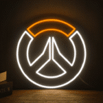 neon logo overwatch