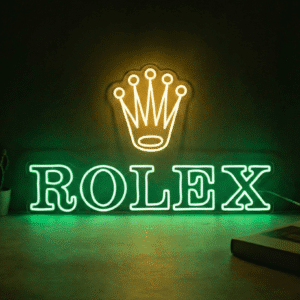 Neon Logo Rolex
