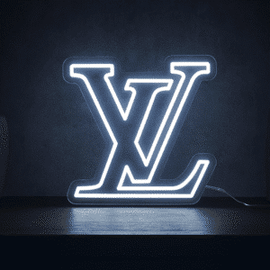 Neon Logo Louis Vuitton