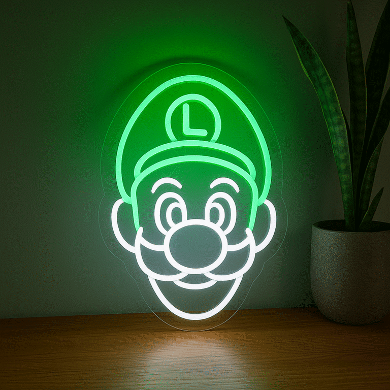 neon luigi