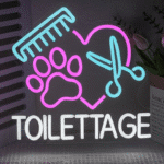 neon toilettage canin