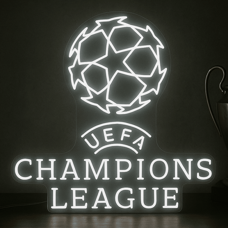 neon uefa champions league