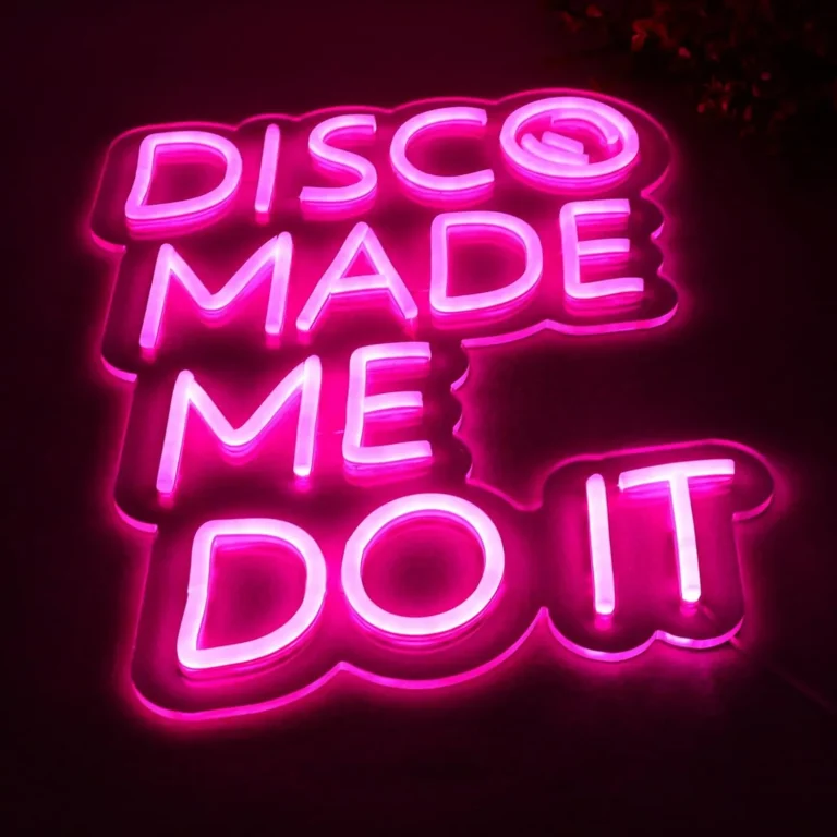 Neon Disco Made Me Do It 2