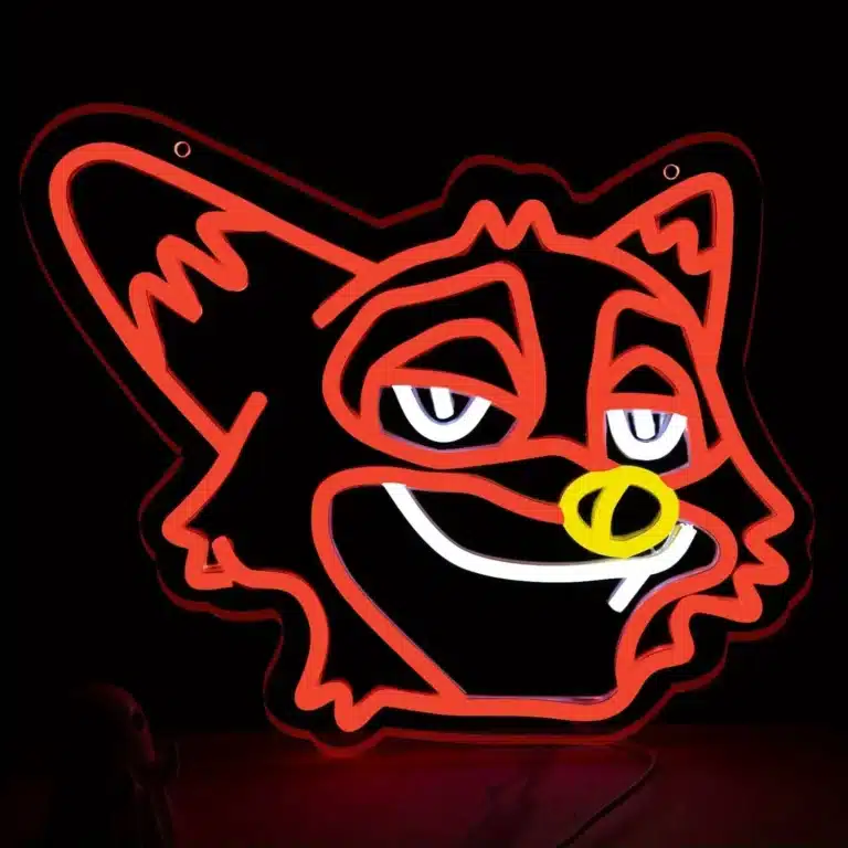 Neon Nick Wilde Zootopie 1