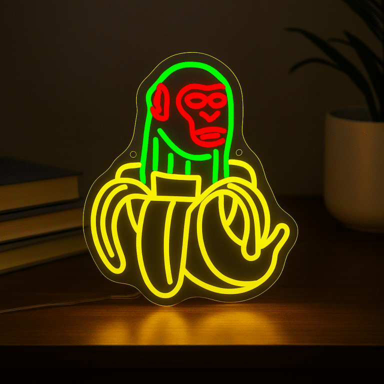 neon Chimpanzini Bananini