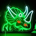 neon Tricératops