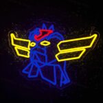 neon goldorak Cropped