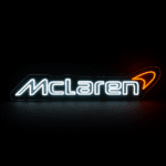 neon logo mclaren