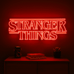neon stranger things