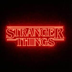 Neon Stranger Things