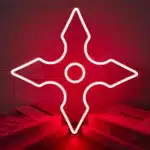 Neon Shuriken 1