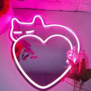 Neon Chat Miroir 1