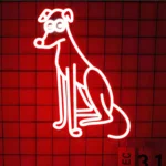 Neon Chien Petit Papa Noël (Les Simpson) 1