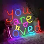 Neon You are Loved 1
