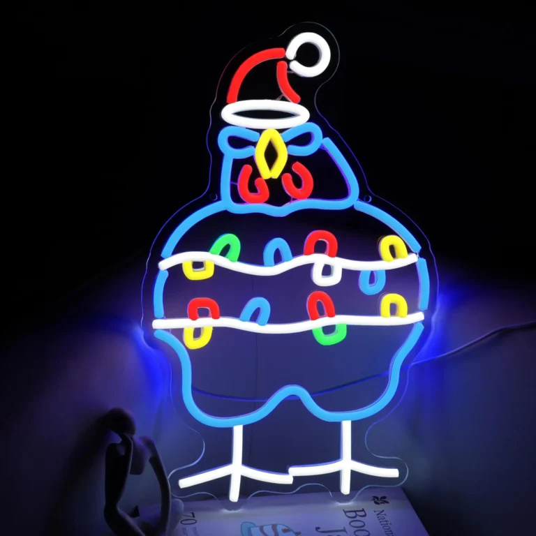 Neon Dinde de Noël 1