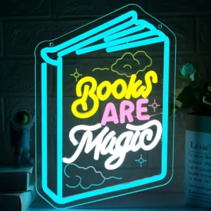 Neon Books are Magic 1