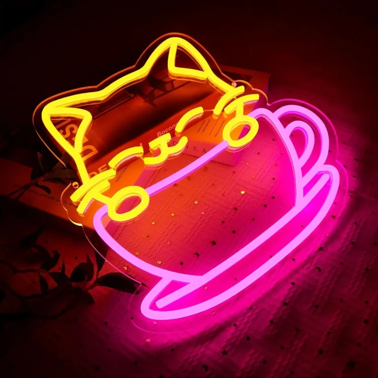 Neon Chat Tasse de Café 2
