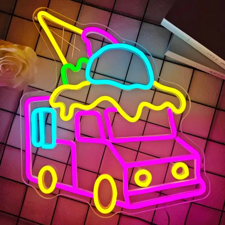 Neon Camion Glace 2