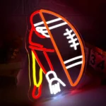 Neon Joueur Football Américain 2