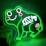 Neon Kiss My Ass Grenouille 2