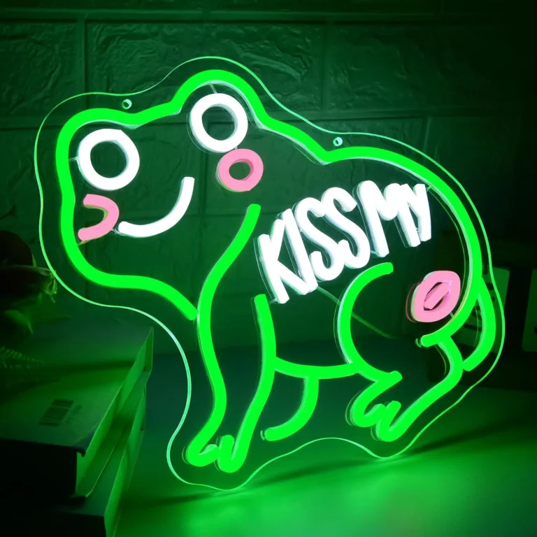 Neon Kiss My Ass Grenouille 2